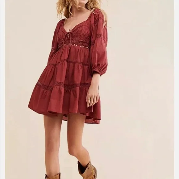 Free People All Mine Mini Dress - Picture 5 of 8